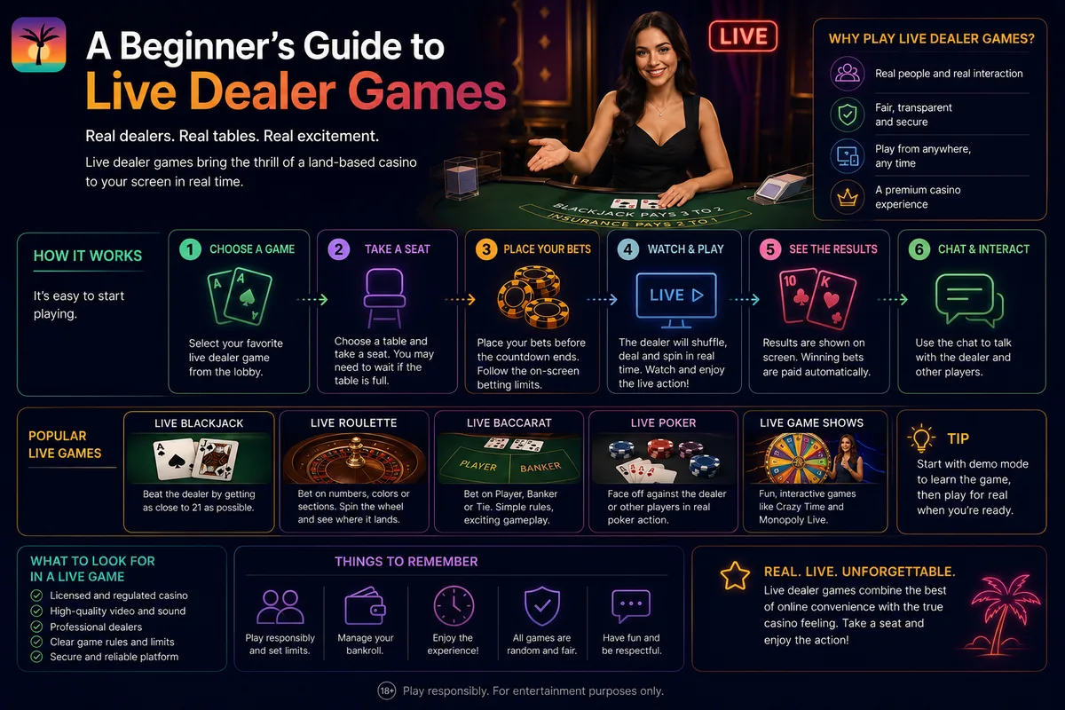 A Beginner's Guide to Live Dealer Games